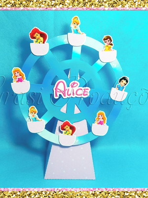 Roda gigante princesas baby