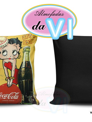 Almofada coca cola betty boop