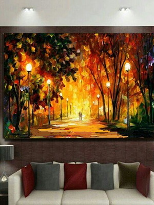 Quadro abstrato moderno