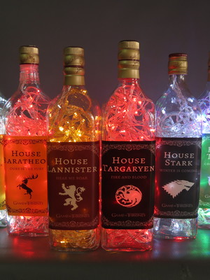 Luminária game of thrones targaryen