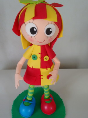 Emília em eva 3d