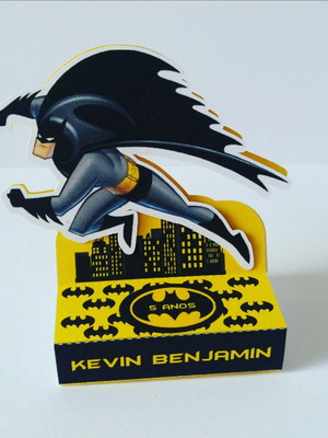 Caixa de bis duplo batman