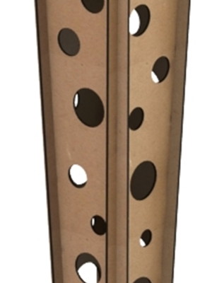Vaso cachepo decoração mdf vas-03-10