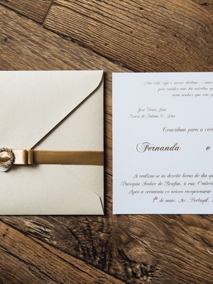 Convite de casamento