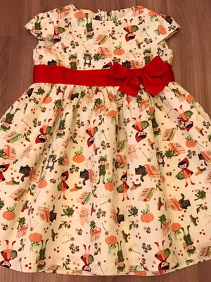 Vestido chapeuzinho vermelho