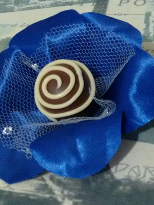 Forminha rosa com arame