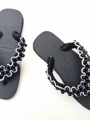 Havaianas top renda francesa
