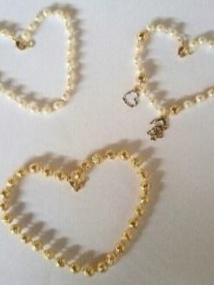 Pulseira com perolas
