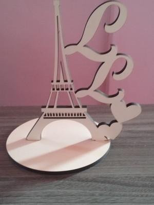 Topo de bolo torre eiffel