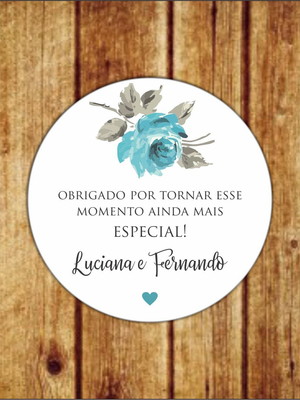 Tag agradecimento casamento 3