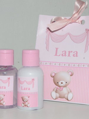 Kit álcool gel e creme com sacolinha