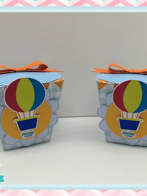 Caixa sushi - pipa e catavento