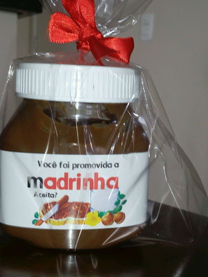 Convite madrinha 350 grs