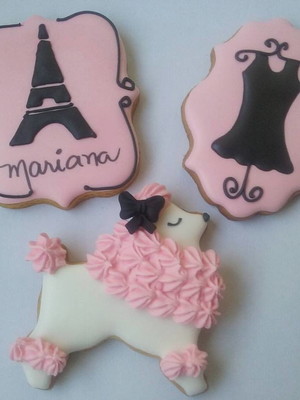 Biscoito decorado paris
