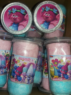 Algodão doce trolls