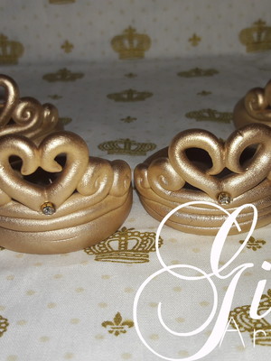 Forminha para doces coroa