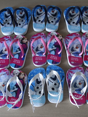 Chinelos frozen