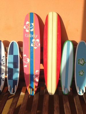 Pranchas de surf decorativas