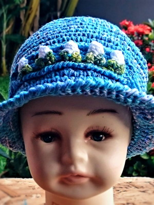 Chapeuzinho em crochê