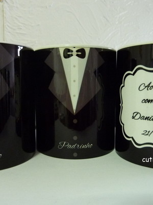 Caneca personalizada padrinho