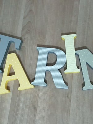 Letras decorativas