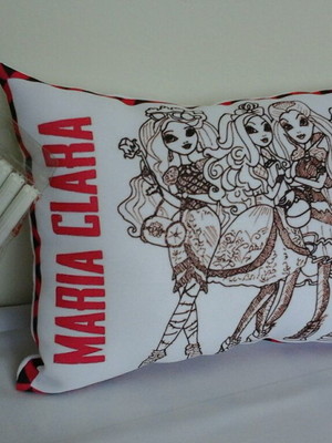 Almofada personaliza 27x18 c/ canetinha com 30 un