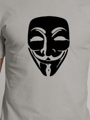 Camiseta anonymous - v de vingança