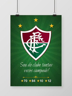 Quadro fluminense tetracampeão