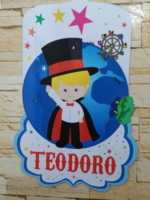 Placa pvc circo