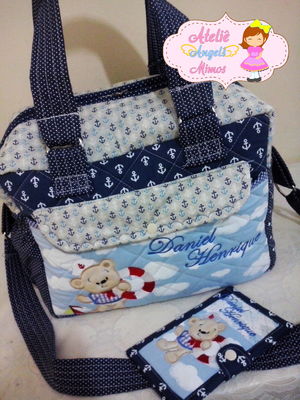 Kit passeio bolsa + carteira