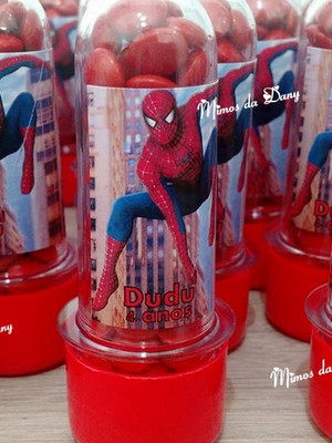 30 tubete homem aranha