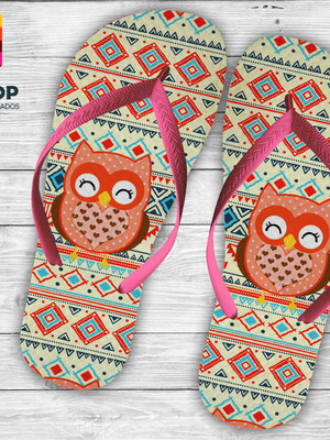 Chinelo personalizado-dia do professor