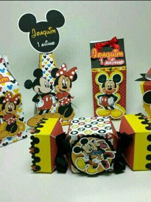 Kit festa mickey e minnei