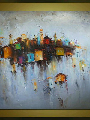 Tela abstrata