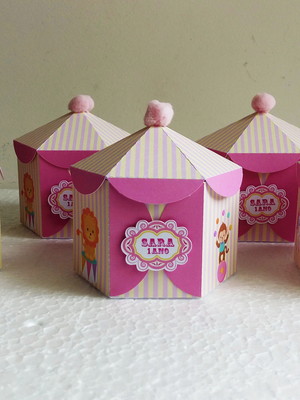 Caixa tenda circo