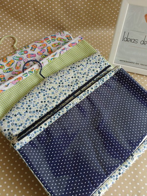 Kit porta calcinhas com cabide