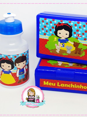 Kit lanche branca de neve