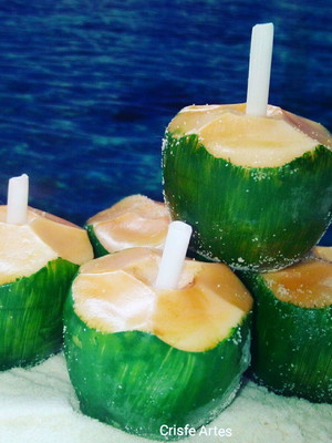 Sabonete coco verde / água de coco