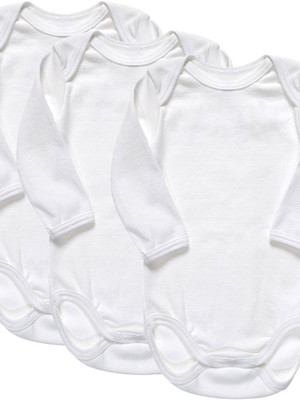 Body bebe poliéster sublimação branco 1 unidade