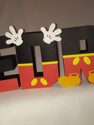 Letras 3d