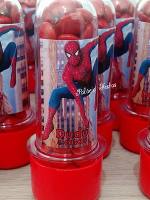 20 tubete homem aranha
