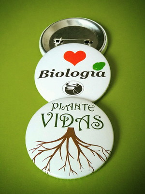 Kit (2) bottons: biologia