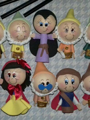Ponteira de lápis branca de neve