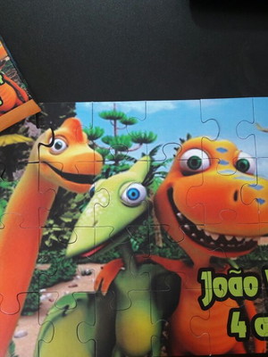 Quebra cabeça - dinossauro