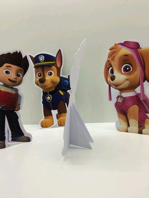 Display de mesa patrulha canina