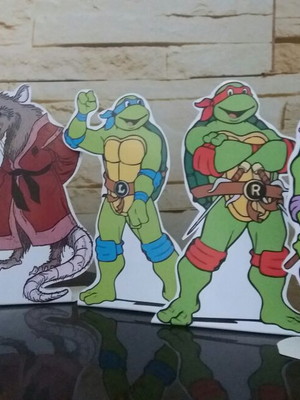 Display de mesa tartaruga ninja