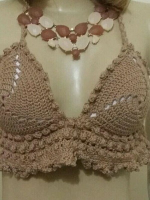 Cropped crochê