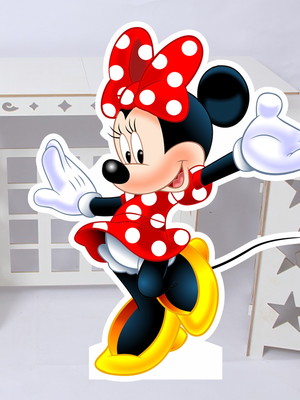 Display de chão minnie vermelha