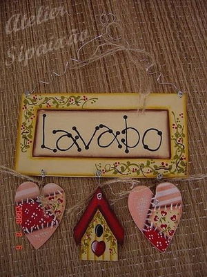 Placa lavabo
