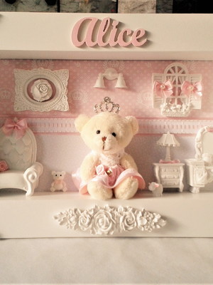 Cenário modelo princesa - com dois leds
